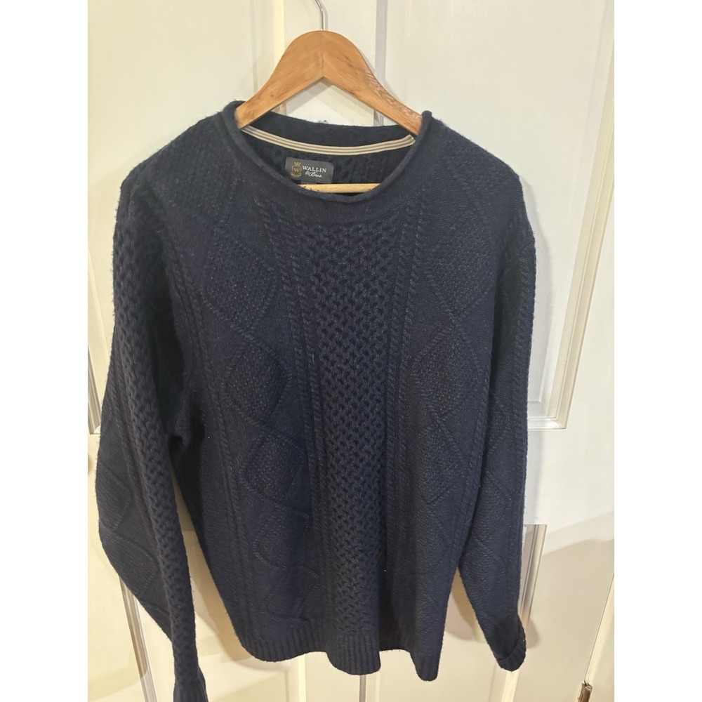 Wallin & Bros Sweater  Lambs Wool And Nylon